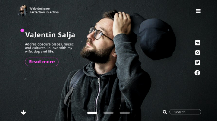 Web-designer "Valentin Salja"