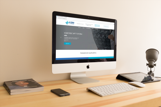 Сайт для сети клиник в Москве