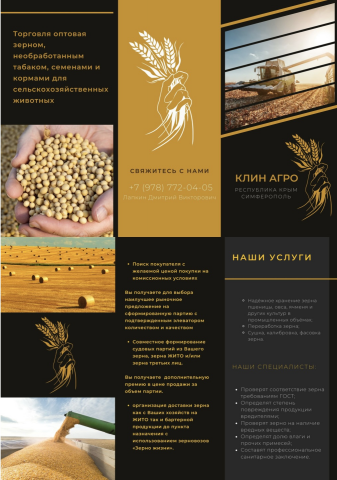 Буклет «КЛИН АГРО»