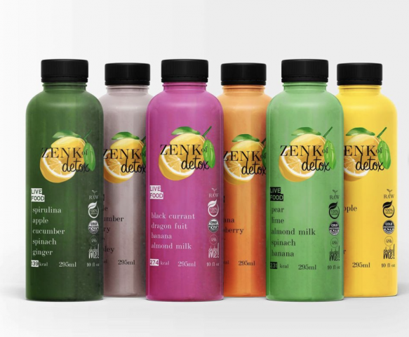 Этикетка для ПП-соков для фирмы в NY