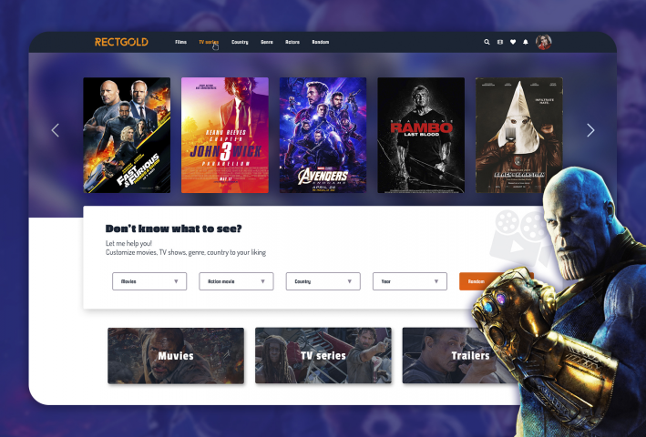 RECTGOLD - Online кинотеатр