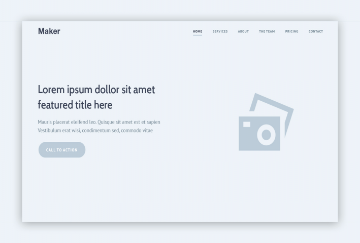 Прототип Landing Page