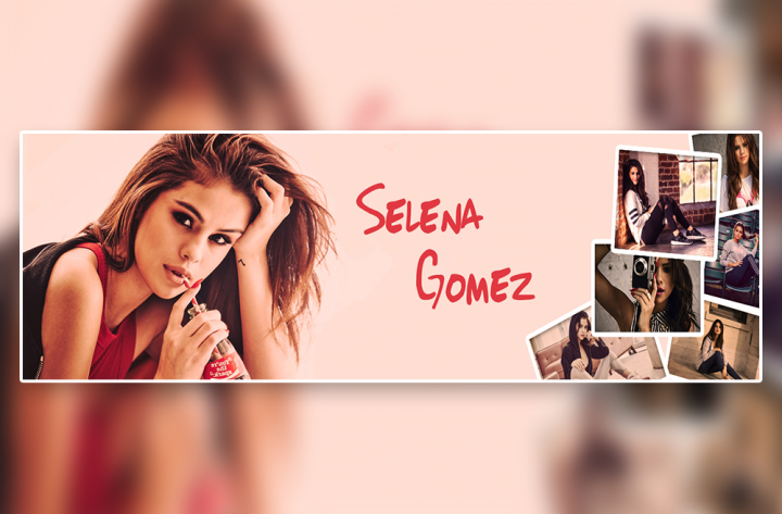 Шапка Selena Gomez для группы ВК