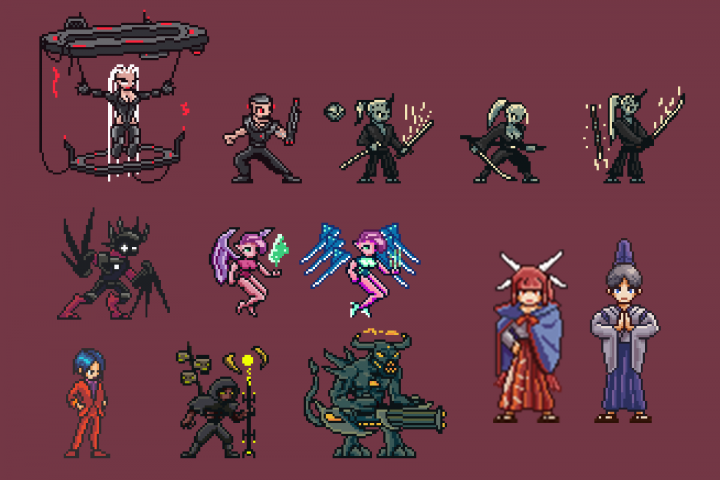 Нарисую Персонажа В Стиле Пиксель-Арт