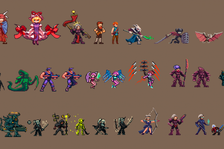 Нарисую Персонажа В Стиле Пиксель-Арт