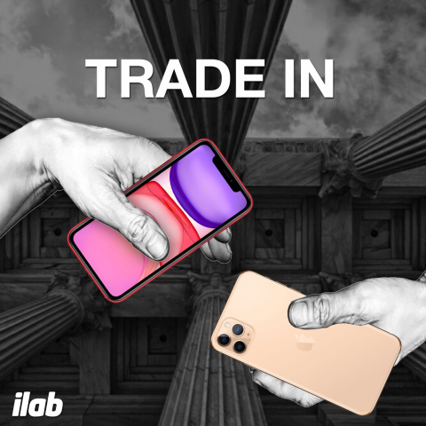 Макет для таргетированной рекламы iLab