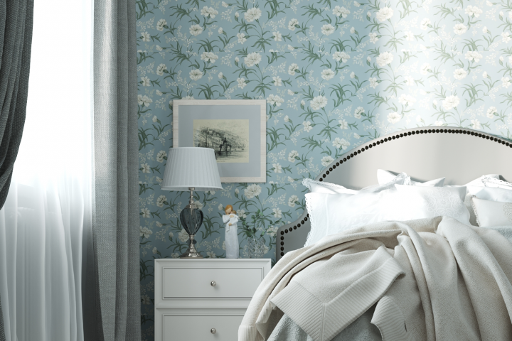 Спальня в английском стиле