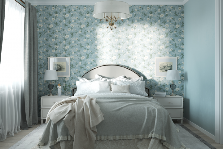 Спальня в английском стиле