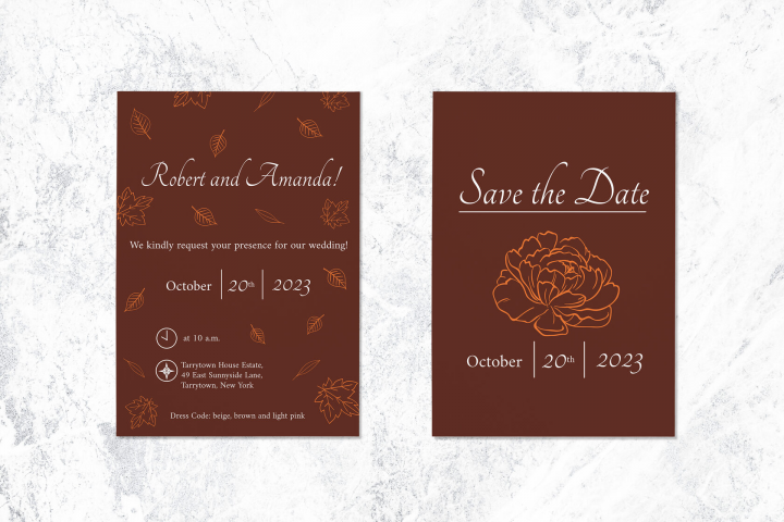 Пригласительные на свадьбу