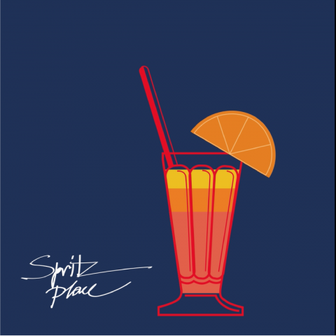 Имидж - анимация для бара "Spritz.Place"