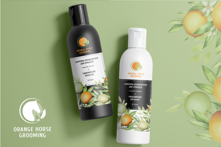 Разработка логотипа и этикетки косметики для животных