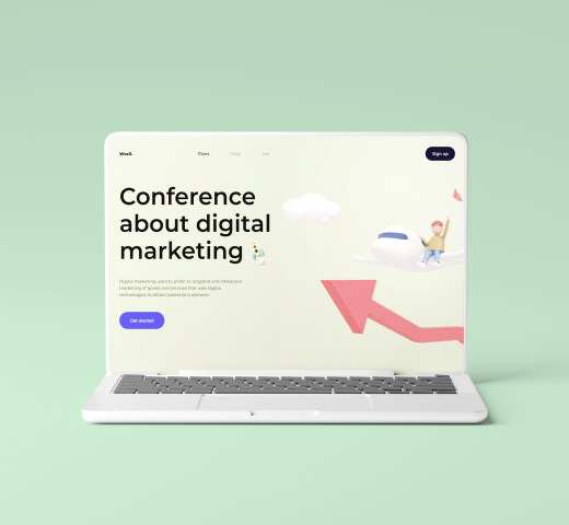 Сайт для IT конференций