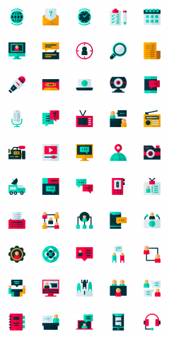 Набор иконок для Flaticon (Google)