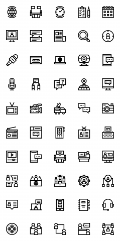 Набор иконок для Flaticon (Google)