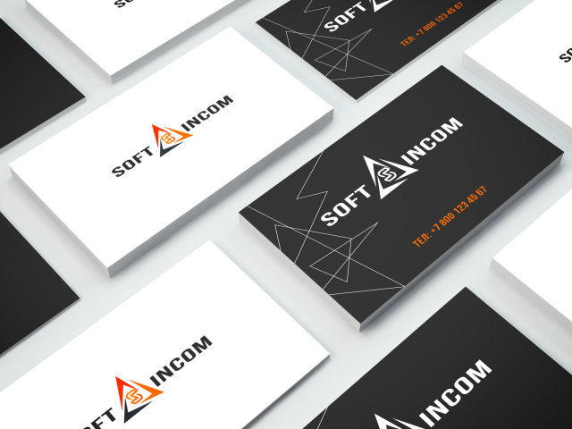 Дизайн лого для компании Softincom