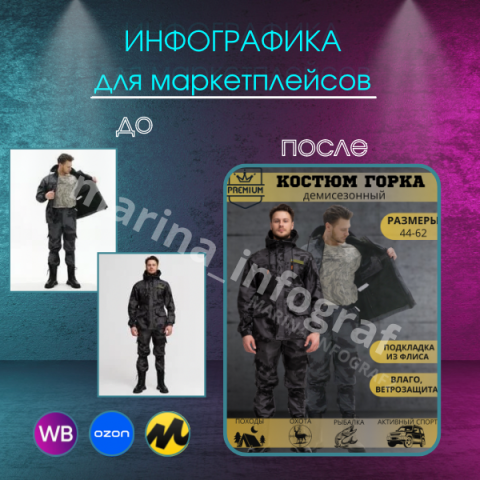 Костюм горка
