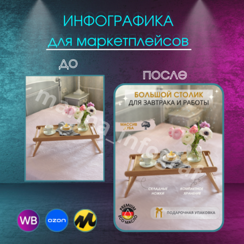 Столик для завтрака