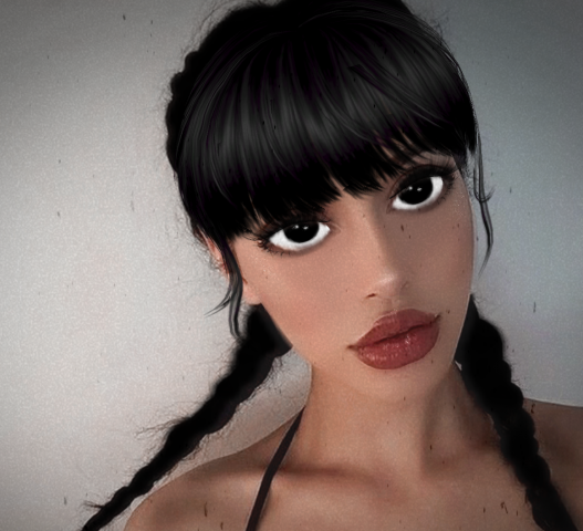 AR маска для Инстаграм 3D - wednesday