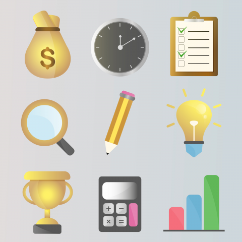 Бизнес иконки