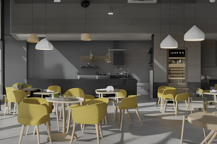 интереры кафе