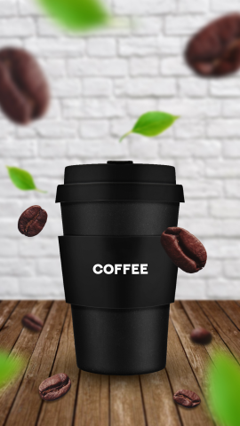 Баннер кофейни