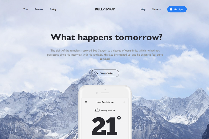 Сайт-одностраничник (Landing Page)