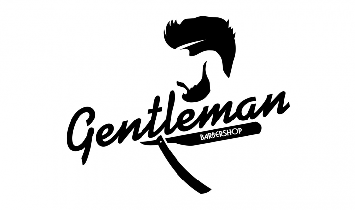 Логотип для сети барбершопов Gentleman