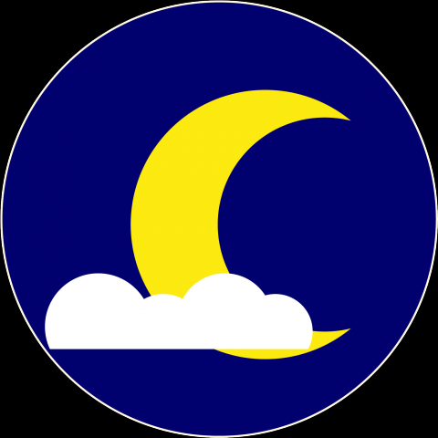 Луна рисунок