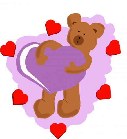 Открытка Медвежонок