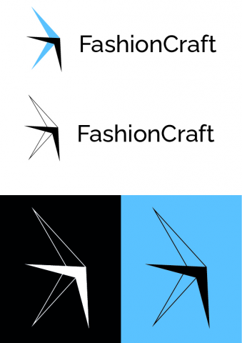 Разработка логотипа для одежды FashionCraft