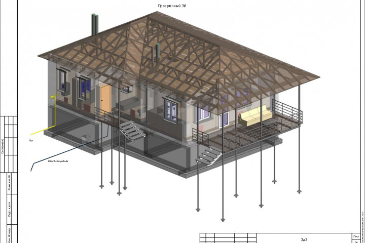 1-но этажный ЖД