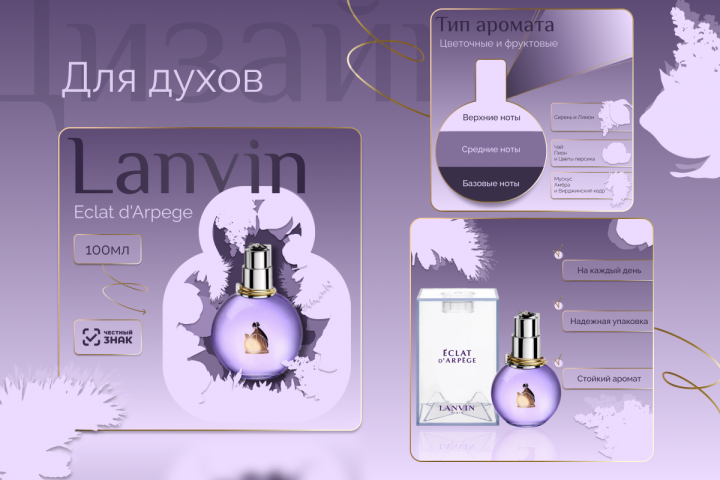 Дизайн карточки для OZON