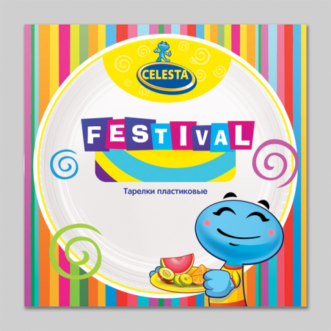 Одноразовая посуда Celesta Festival