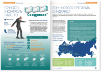 Инфографика для журнала (разворот)