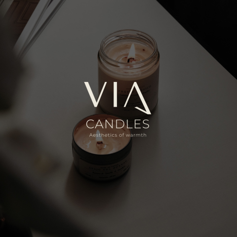 Логотип для магазина свечей