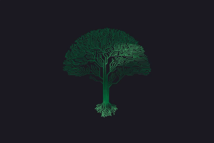 Древо - анимация для главного экрана сайта