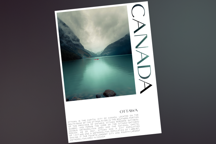 Плакат. Канада