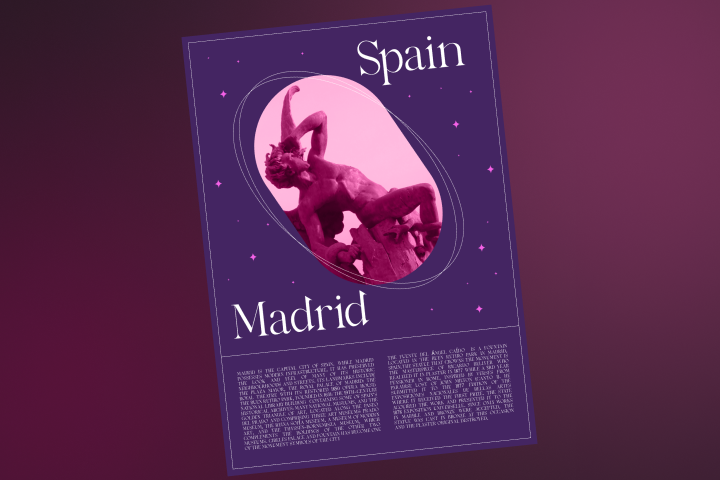 Плакат. Испания