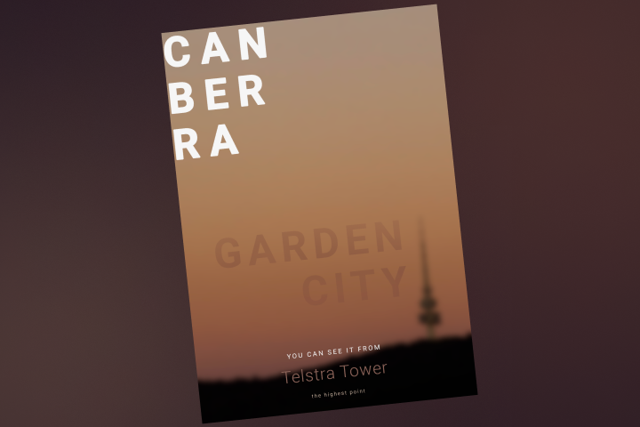Плакат. Город Канберра