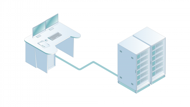 Иллюстрация в изометрии