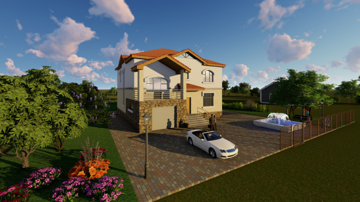 Индивидуальный жилой по ул. Ларионова в г. Тирасполе.