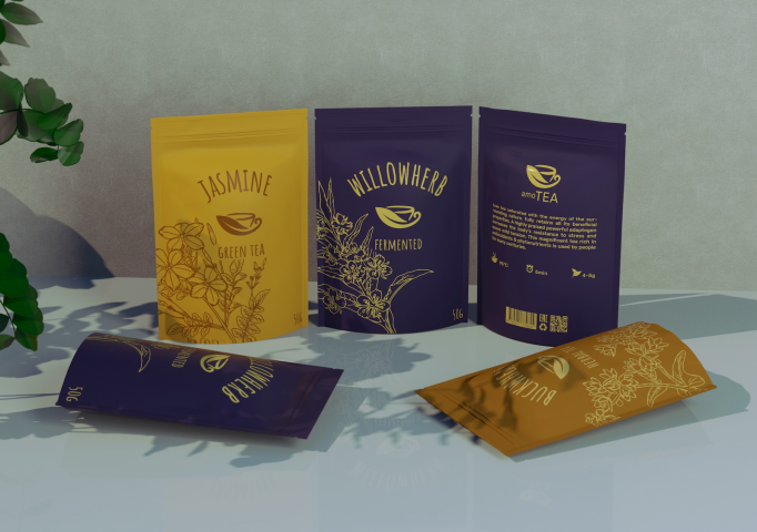 Упаковка листового чая