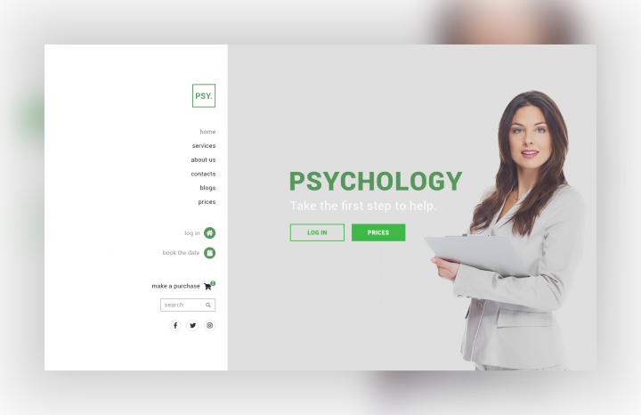 Сайт по психологии