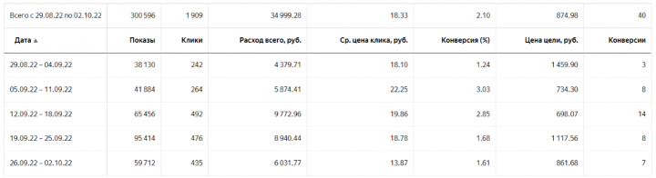 Кейс по Директу для парка развлечений для детей