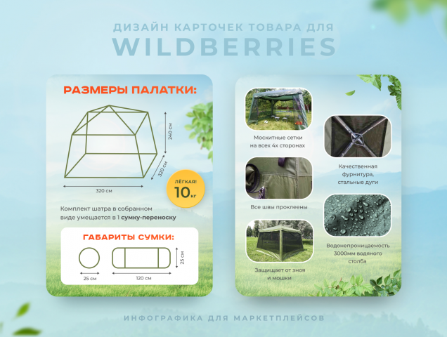 Дизайн карточек товара на Wildberries