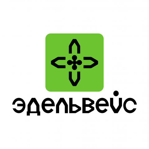 Логотип для швейной фирмы "Эдельвейс".