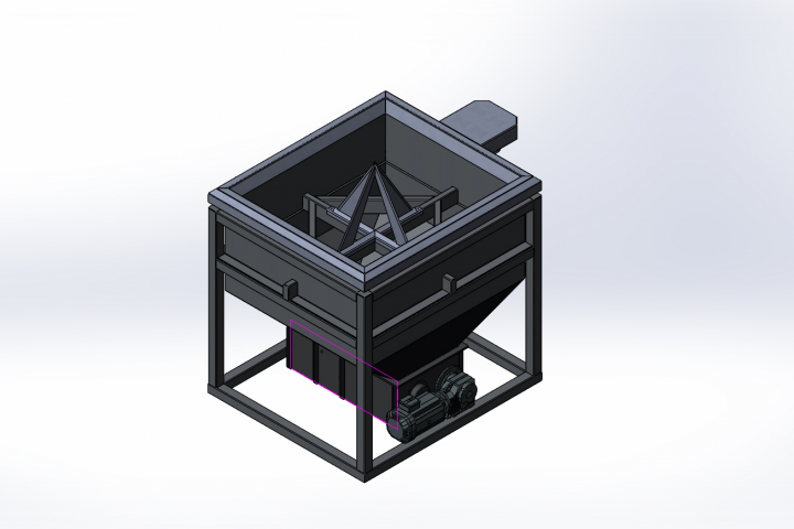 Растариватель Биг Бэг с аспирационным каналом.