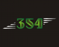 один из вариантов лого «354»