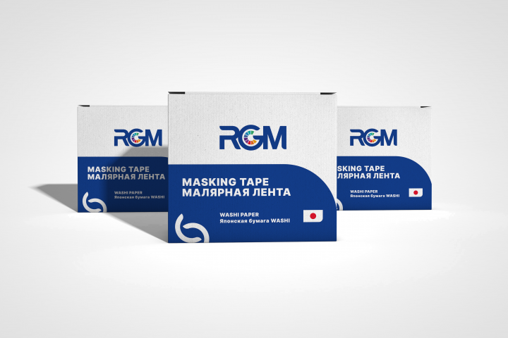 Транспортировочная упаковка для малярной ленты компании "RGM".