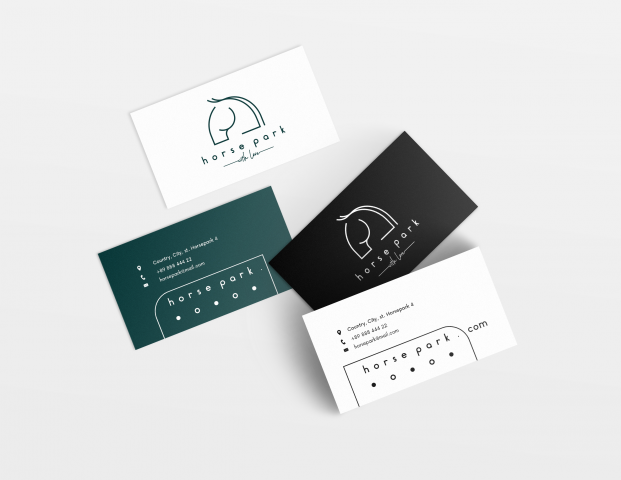 Фирменный стиль для "horse park".